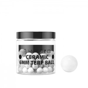 White Rhino 6mm Terp Ball - 50ct Jar